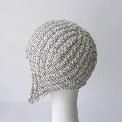 Herringbone Rib Aviator Hat