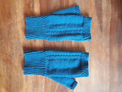 Fingerless mittens