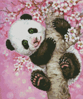 Mini Cherry Blossom Panda - #14247-KH