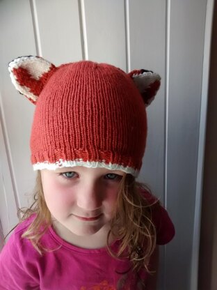 Head and Tails Fox Hat and Tail Set