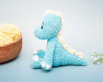 Dinosaur amigurumi plushie