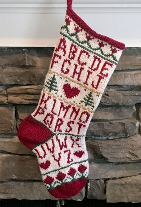 Christmas Sampler Stocking