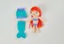 Tina & Nina Mermaid in Red Heart Amigurumi - LM6285 - Downloadable PDF