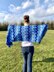 Sky Walk Tunisian Chevron Shawl