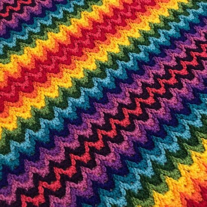 Rainbow Ridge Blanket