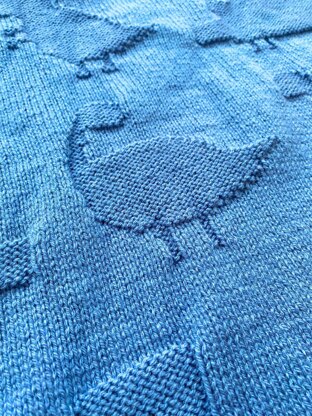 Textured Dinosaur Knit