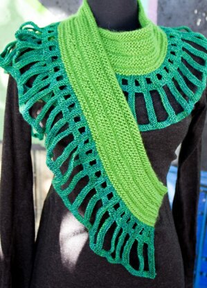 Dragon Tale Shawl