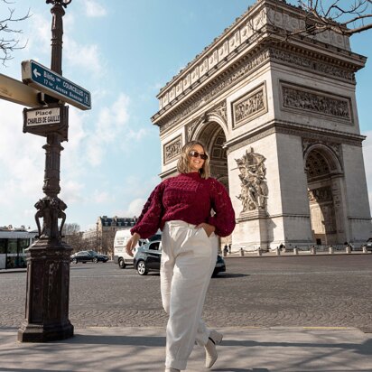 Puff-Sleeve Top in Circulo Anne - Downloadable PDF