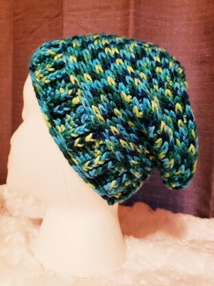 Sideways Slouchy Hat