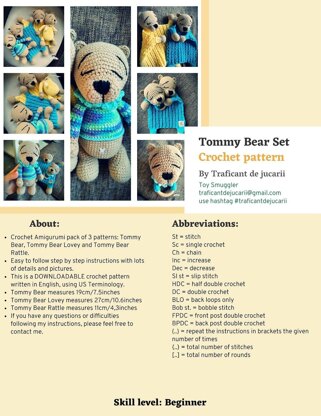 Tommy Bear Set