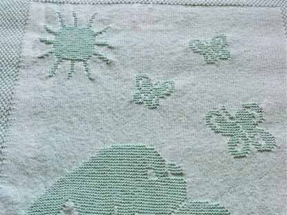 Baby blanket "Happiness"