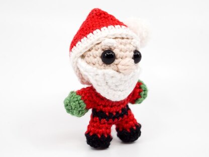 Mini Noso Santa Claus Crochet Pattern