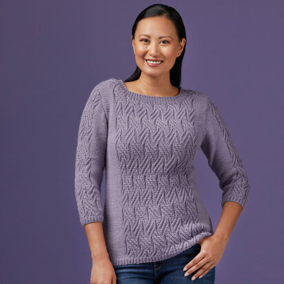 1245 Colorado - Sweater Knitting Pattern for Women in Valley Yarns Ashfield