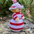 Christmas Doll Knitting Pattern - Toy Knitting Pattern