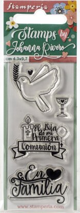 Stamperia Intl Stamperia Cling Stamps - En Familia X Johanna Rivero