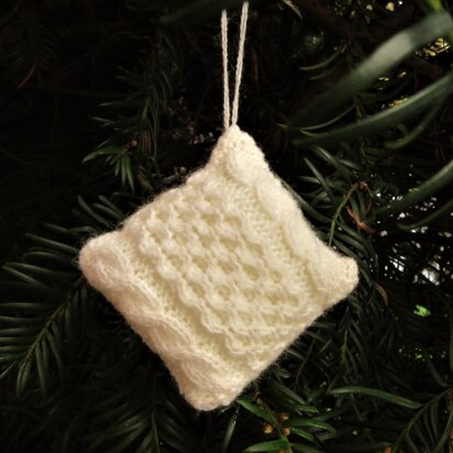 Aran Christmas Tree Decoration