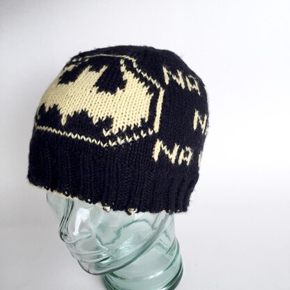 Batman reversible beanie