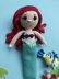 Mermaid amigurumi doll