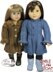 Cable Flair Coat for 18 inch Dolls