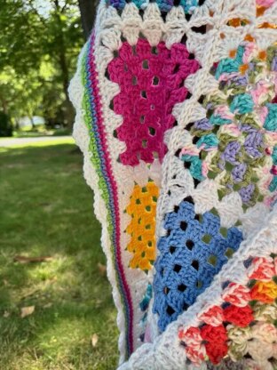 Granny Square Scrap-ghan