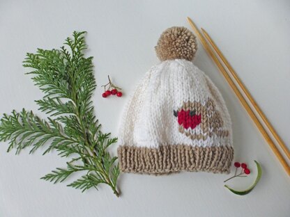 Winter Robin Hat