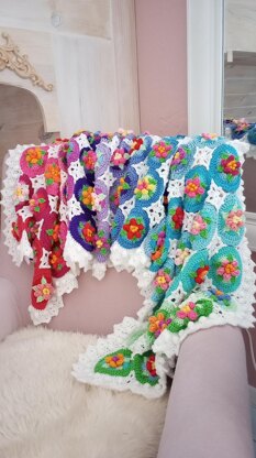 Summer Blossom Blanket