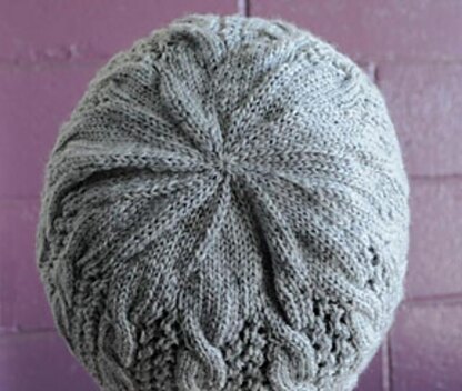 Cables 'n Lace Hat