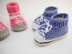 Strickanleitung - Baby Turnschuhe SNEAKERS - No.174