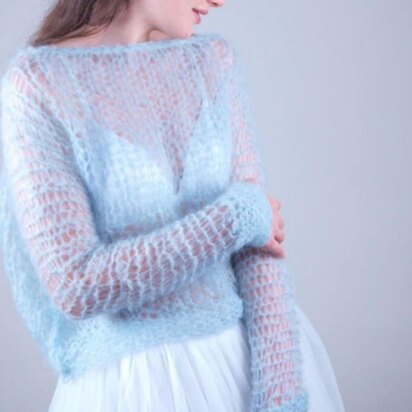 Cozy sweater mohair