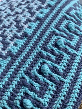 Baby Blanket Lavender Lagoon