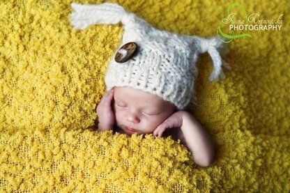 Newborn Square Hat