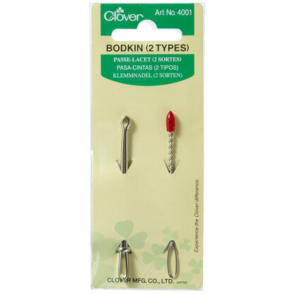 Clover Hand Sewing Needles: Bodkins: 2 Types (3)