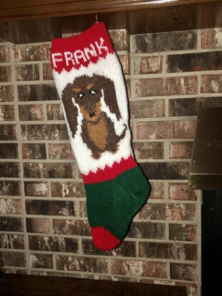 Dachshund Stocking