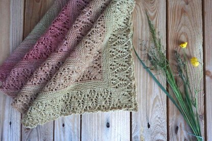 Solar Flare Shawl