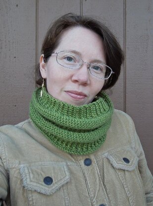 "Purl Illusions" Cowl