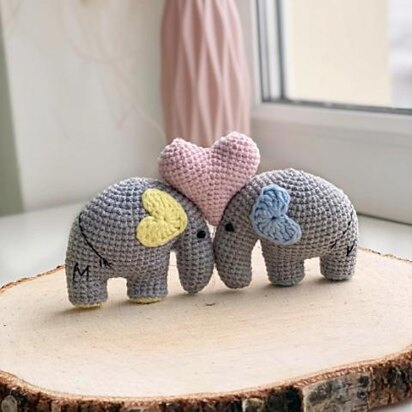 Elephant in Love Toy