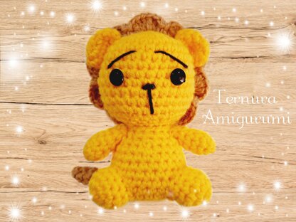 Little lion crochet pattern