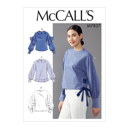 McCall's Misses' Top M7837 - Sewing Pattern