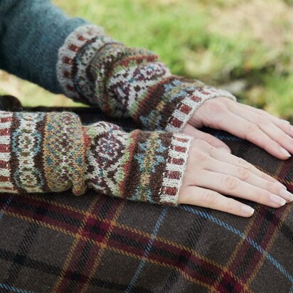 Sycamore Armwarmers - knitting pattern