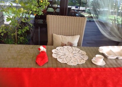 Crochet Placemat & Coaster Set N 106