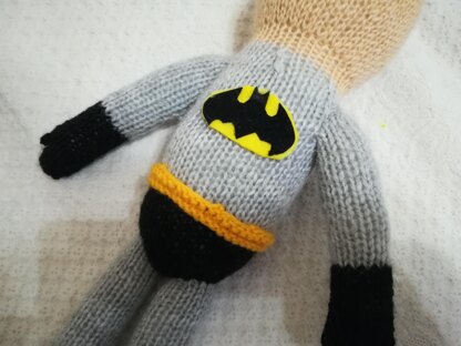 Knitting Batman