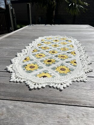 Sunflower Table Runner