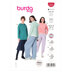 Burda Style Misses' Hoodie in Three Lengths B5979 - Sewing Pattern