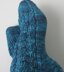 Ribbed Faux Cable Socks