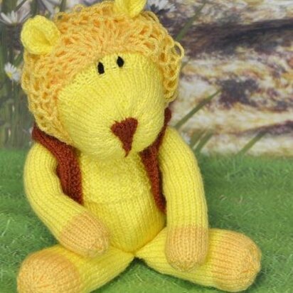 Laa La Lion - knitting pattern
