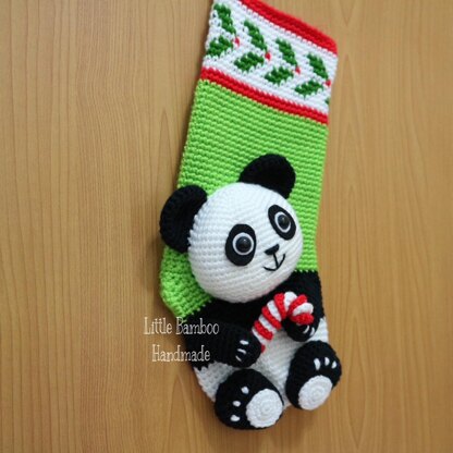 Panda Christmas Stocking