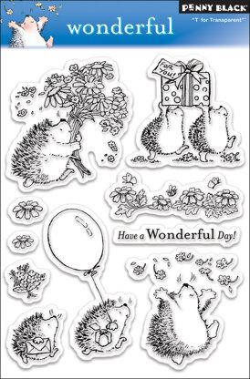 Penny Black Clear Stamps - Wonderful