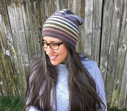 Very Versatile Striped Beanie