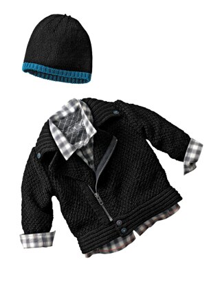 Babies Jacket, Hat and Scarf in Bergere de France Barisienne - 60437-14 - Downloadable PDF