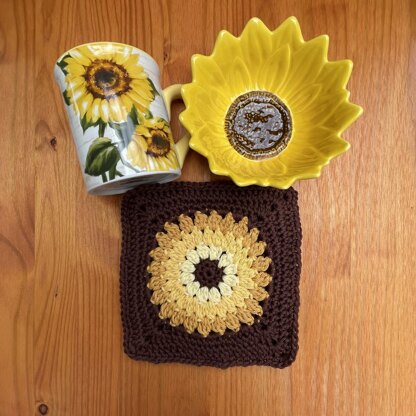 Boho Sunflower Trivet